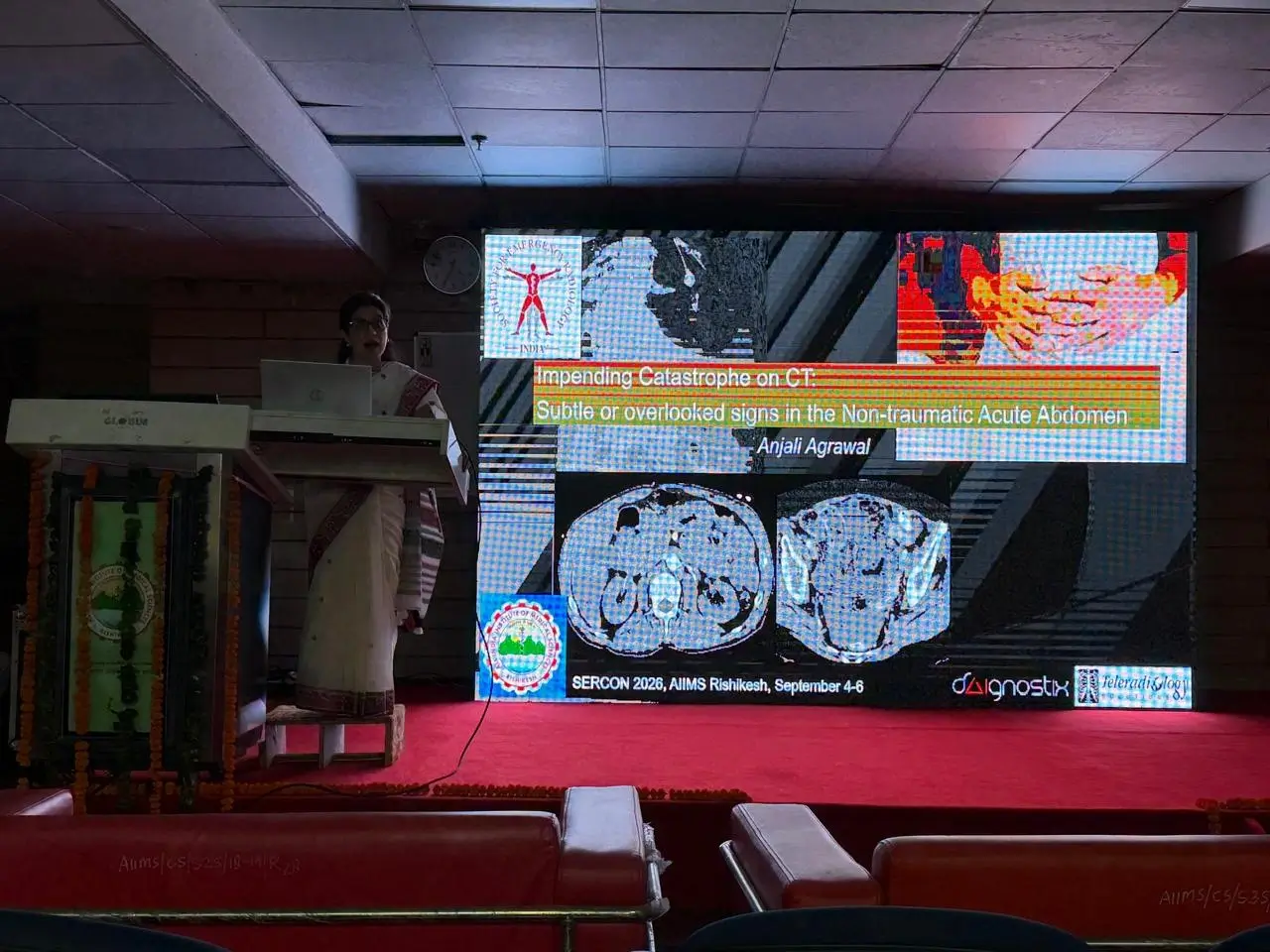 Dr. Anjali Agrawal presenting at SERCON 2026