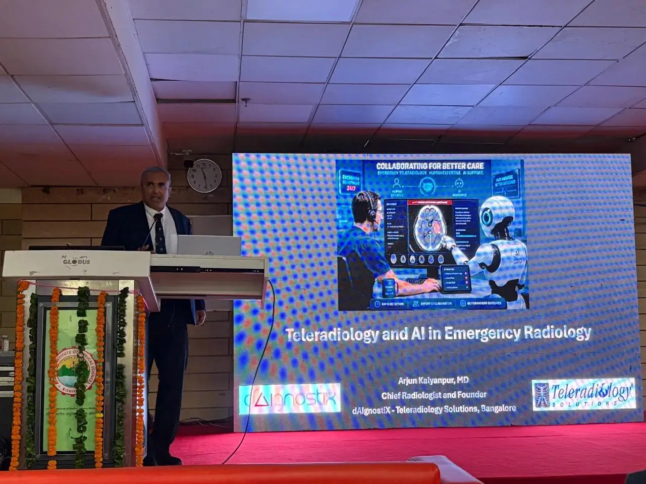 Dr. Arjun Kalyanpur presenting at SERCON 2026